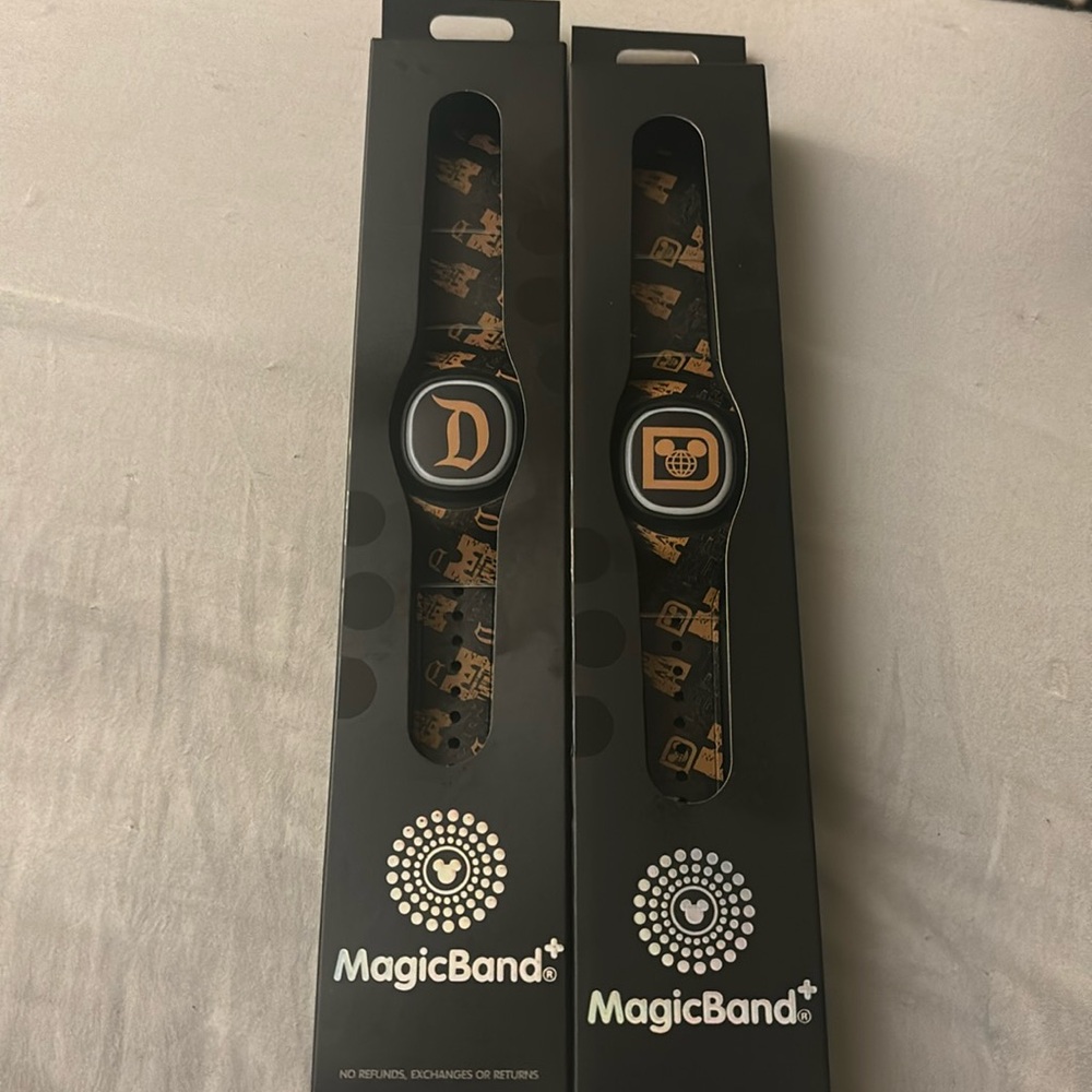 Brand new bands. Never opened. Went to Disney in Dec. forgot bring.